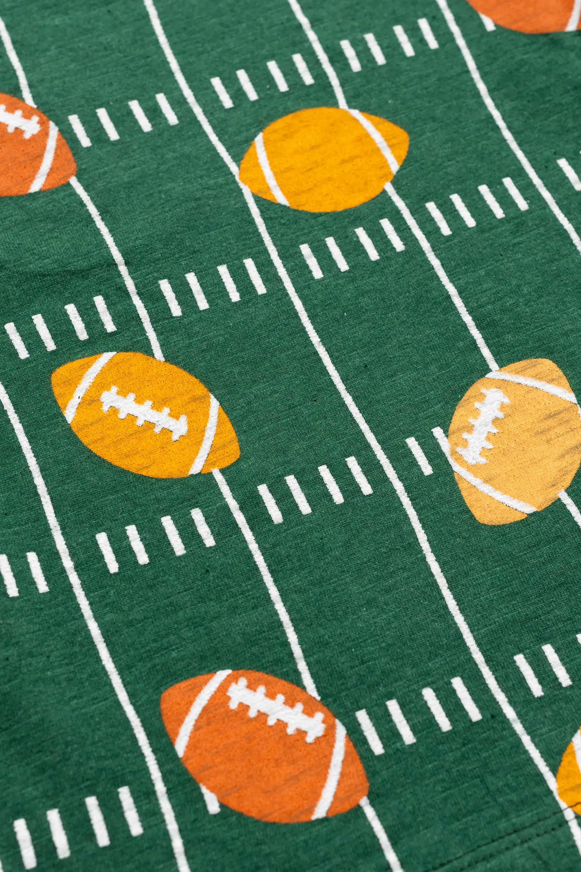 SALE - Long Sleeve Crewneck Tee_Football Fun